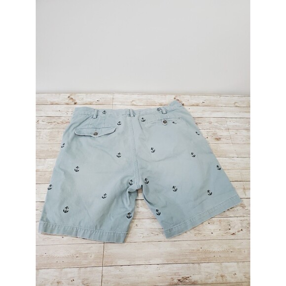 Polo Ralph Lauren Coastal Nautical Embroidered Nautical Anchor Shorts Sz 36 - Picture 2 of 8